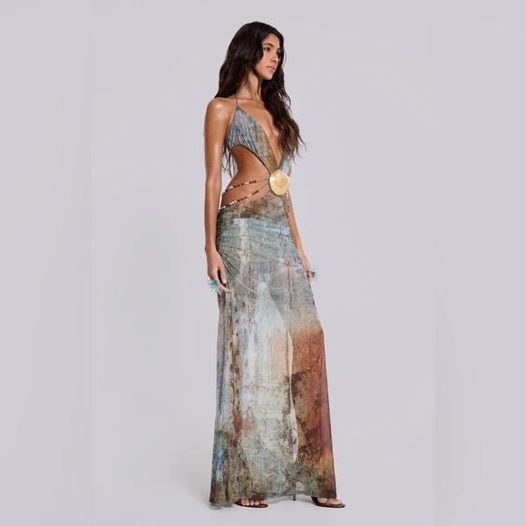 Jaded London like Multicolor Maxi Dress - Picture 3 of 4